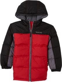 img 2 attached to 🧥 Pacific Trails Boys' Puffer Jacket