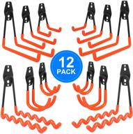 🔧 organize your garage with simniam garage hooks - 12pack heavy duty storage hooks & hangers for ladders, bikes, and bulky items logo