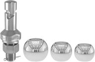 🔗 curt 42225 chrome steel switch ball set: 3 sizes for up to 8,000 lbs. gtw logo