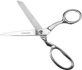 img 4 attached to ✂️ Fiskars Forged Scissors: 8 Inch Gray - Cutting Precision at its Finest