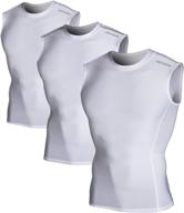 👕 pack of 2-3 men's sleeveless athletic compression shirts - devops логотип