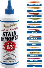 img 2 attached to 🩸 Parker and Bailey Blood Stain Remover - Laundry and Carpet Spot Cleaner - Unscented, Sulfate and Bleach Free - 16oz