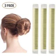 🌸 aisonbo magic hair bun maker 3-pack: effortlessly create stunning french twist donuts for ballet, wedding, yoga, dancing & parties - blonde hair styling solution for women & girls logo