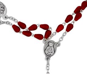 img 3 attached to Traditional Catholic Seven Sorrows Rosary for Veneration