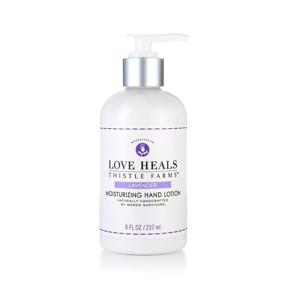 img 4 attached to 🌿 Thistle Farms Organic Aloe & Coconut Oil Moisturizing Hand Lotion - Infused with Essential Oils, Handcrafted by Women Survivors - Lavender Scent, 8 fl oz.