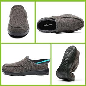 img 3 attached to 👞 Versatile Men's Slippers: Stylish Moccasin Loafers for Indoor and Outdoor Comfort