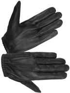 🧤 unlined leather driving glove with enhanced resistance logo