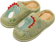 🦖 dinosaur non-slip slippers: inminpin boys' shoes that stay in place logo