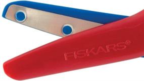 img 1 attached to Fiskars 194900 Back to School Supplies: Preschool Training Scissors (Color May Vary)