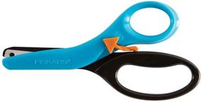 img 4 attached to Fiskars 194900 Back to School Supplies: Preschool Training Scissors (Color May Vary)