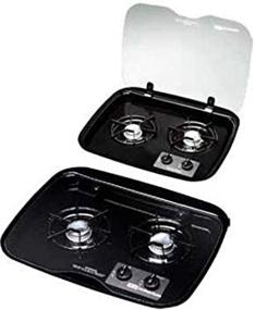 img 1 attached to Black Suburban 3084A 🔥 Cooktop Cover with 2 Burners