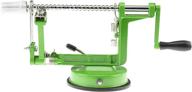 🍎 clever chef professional heavy duty apple peeler with suction base - premium stainless steel corer, slicer, and veggie cutter logo