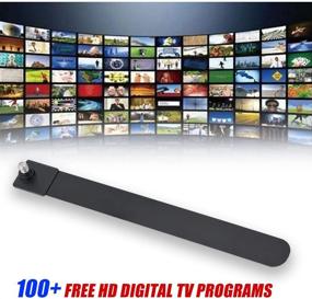 img 2 attached to Digital HD TV Key Antenna - Indoor HDTV Free TV Pickup - Access 100+ Free HD Digital Channels - 480p to 1080p Programs