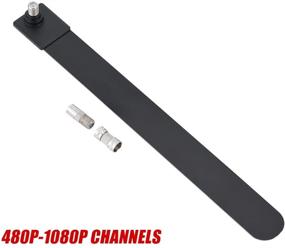 img 1 attached to Digital HD TV Key Antenna - Indoor HDTV Free TV Pickup - Access 100+ Free HD Digital Channels - 480p to 1080p Programs