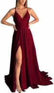 👗 rjoam womens dresses v neck evening size 08 - elegant women's clothing for special occasions logo