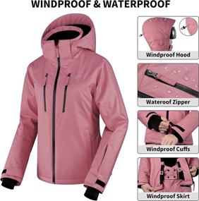 img 2 attached to MIRACOL Waterproof Mountain Windproof Detachable Outdoor Recreation for Outdoor Clothing