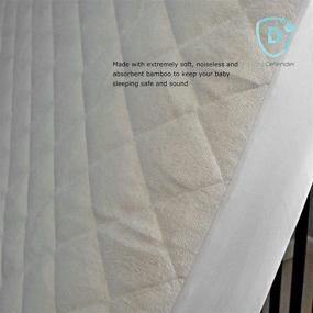 img 1 attached to Bamboo Waterproof Crib Mattress Hypoallergenic