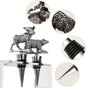 img 3 attached to Аксессуары для бутылок Bear Wine Stoppers