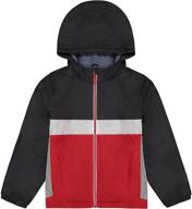 🧥 london fog midweight resistant hooded boys' clothing: top-notch jackets & coats logo