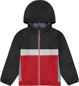 img 2 attached to 🧥 LONDON FOG Midweight Resistant Hooded Boys' Clothing: Top-notch Jackets & Coats