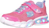 👟 skechers kids' lighted sneakers - unisex girls sports footwear, size s logo