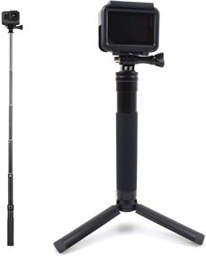 img 4 attached to EaxanPic Extendable Aluminum Handheld Telescoping Camera & Photo