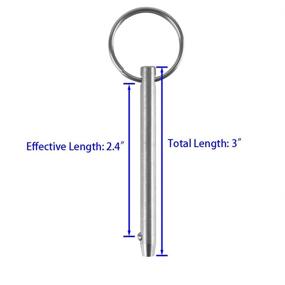 img 3 attached to Durable Stainless Steel Fasteners with Optimal Diameter