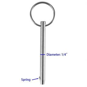 img 2 attached to Durable Stainless Steel Fasteners with Optimal Diameter