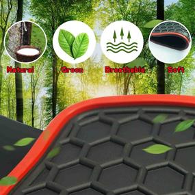 img 3 attached to 🚗 iallauto All Weather Floor Liners Replacement for Hyundai Sonata 2015-2019 - Heavy Duty Rubber Car Mats - Enhanced Vehicle Carpet - Odorless - Full Black
