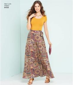 img 3 attached to New Look Patterns Misses' Easy Wrap Skirts in Four Lengths - Size A (6-18) - Style 6456