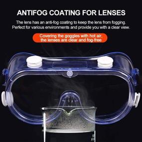 img 1 attached to Glasses Anti Fog Protection Workplace Classroom