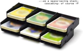 img 1 attached to 🃏 Catan Settlers Card Tray Organizer