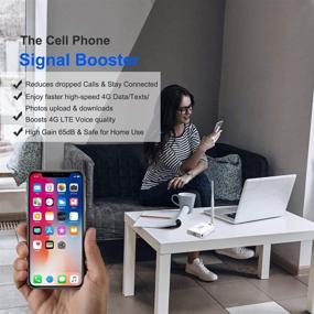 img 3 attached to Усилитель сигнала для сотовых телефонов AT&T и T-Mobile 5G/4G LTE - усиливает сигнал для AT&T, T-Mobile, Cricket - площадь покрытия 3000 кв. футов - FUSTAR