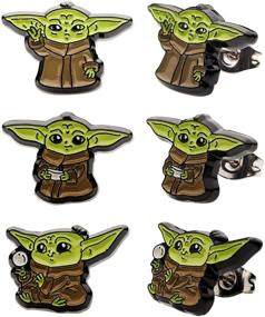 img 2 attached to 🌟 Unique Star Wars The Mandalorian The Child Stud Earrings Set - SalesOne LLC | 3 Pairs Included!