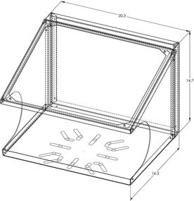 img 1 attached to 🛡️ Berk Bench Grinder Protective Enclosure