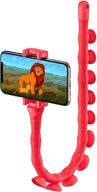 flexible cell phone holder portable audio & video logo