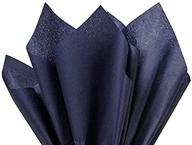 🎁 navy blue gift wrap tissue paper xl: 20x30 inch, 48 sheets logo