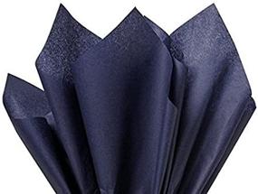 img 4 attached to 🎁 Navy Blue Gift Wrap Tissue Paper XL: 20x30 Inch, 48 Sheets