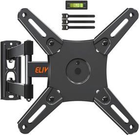 img 4 attached to 📺 ELIVED Full Motion TV Monitor Wall Mount Bracket: Swivels, Tilts, and Extends for 14-42 Inch LED LCD Flat Screen TVs - Max VESA 200x200mm, up to 33 lbs