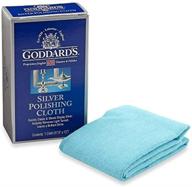 🌟 top-rated goddard's silver polishing cloth, pack of 2: ultimate shine for your silverware! logo