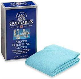 img 1 attached to 🌟 Top-rated Goddard's Silver Polishing Cloth, Pack of 2: Ultimate Shine for Your Silverware!