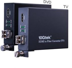 img 2 attached to Конвертер и удлинитель HDMI в оптоволоконный: модуль SFP+ LR Lite, длина соединения 2 км, поддержка HDMI 1.4a, разрешение 4Кx2К@30Гц.