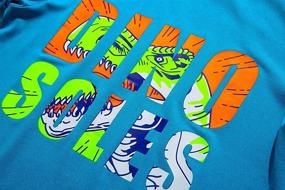 img 3 attached to Ovovod Dinosaur Shirts Drying Breathable Boys' Clothing ~ Tops, Tees & Shirts