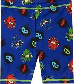 img 1 attached to 🏊 Прекрасный купальный комплект для мальчиков PJ Masks: идеально для веселья в бассейне!