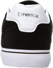 img 2 attached to Emerica Mens Skate Black Yellow Men's Shoes for Athletic