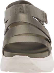 img 3 attached to UGG Womens Shores Sandal Black Women's Shoes