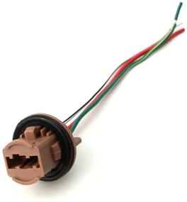 img 2 attached to Wiring Harness Sockets for iJDMTOY 7440 7443: Compatible with LED Bulbs, Turn Signal & Brake Lights