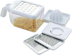 img 2 attached to Versatile Norpro Multi Grater with Built-in Juicer - All-in-One Kitchen Essential for Effortless Grating and Juicing