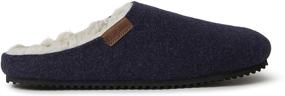 img 2 attached to Men's Slipper Shoes with Microwool Molded Footbed by Dearfoams