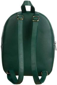 img 1 attached to 🐍 Hogwarts Slytherin Leather Potter Backpack